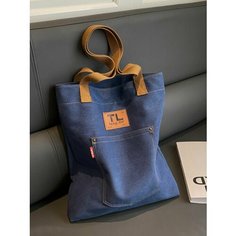 Сумка шоппер , синий Китай