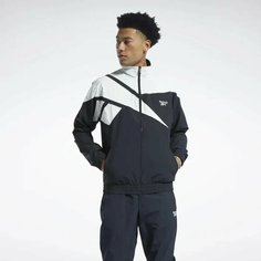 Куртка спортивная Reebok Cl F Fr Tracktop, размер XXL, чёрный