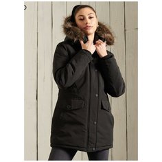 Парка Superdry EVEREST PARKA, размер 10, черный оникс