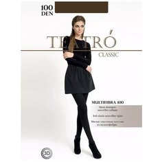Колготки TEATRO Multifibra, 100 den, размер 5/5XL, moka