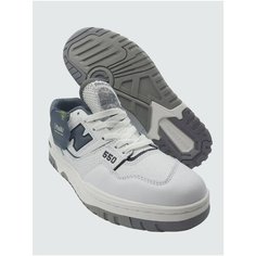 Кроссовки New Balance 550, размер 43 EU, белый/серый