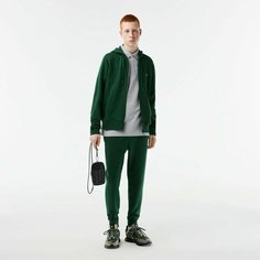 Толстовка LACOSTE Classic fit, размер T5, , зеленый