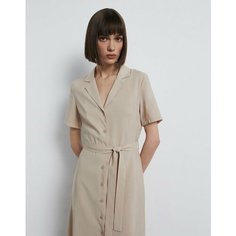 Платье Gloria Jeans GJ BLACK, размер S (40-42), бежевый