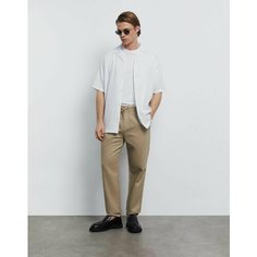 Брюки чинос Gloria Jeans GJ BLACK, размер XS/176 (40-42), beige