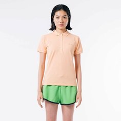 Поло LACOSTE, размер T34, абрикосовый крайола