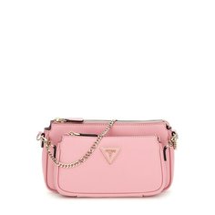 Сумка кросс-боди GUESS, фактура зернистая, розовый