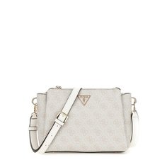 Сумка GUESS, фактура зернистая, серый