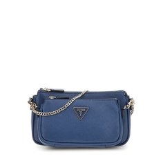 Сумка кросс-боди GUESS, фактура зернистая, синий