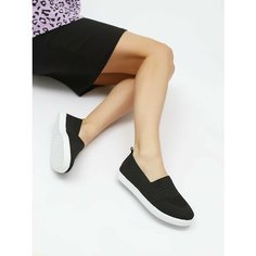 Слипоны Nobbaro, размер 37, black