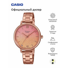 Наручные часы CASIO Sheen, золотистый/розовый