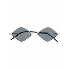 Солнцезащитные очки Saint Laurent, серебряный