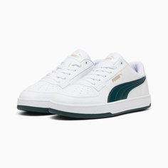 Кеды PUMA Caven 2.0, размер 6,5 UK, PUMA White/Dark Myrtle/PUMA Gold