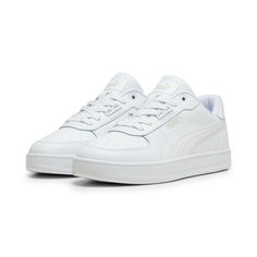 Кеды PUMA Caven 2.0, размер 10,5 UK, PUMA White/Cool Light Gray