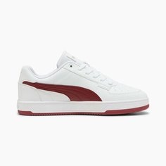 Кеды PUMA Caven 2.0, размер 5,5 UK, PUMA White/Intense Red/PUMA Gold