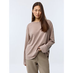Лонгслив Sela Anna Oversize fit, размер L INT, , капучино