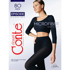 Колготки Conte elegant Episode, 80 den, nero