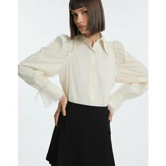 Рубашка Gloria Jeans GJ BLACK, размер XS (38-40), бежевый