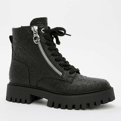 Ботинки GUESS, размер 35, черный