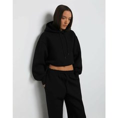 Худи Gloria Jeans, размер XXS (36-38), , черный
