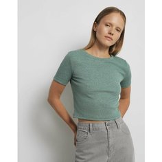 Кроп-топ Gloria Jeans, размер S (40-42), зеленый