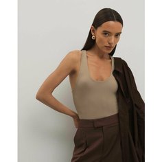 Боди Gloria Jeans GJ BLACK, размер L (48-50), светло-коричневый
