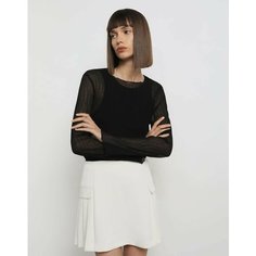 Лонгслив Gloria Jeans, размер XS (38-40), , черный