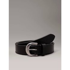 Ремень Calvin Klein Jeans, размер 75, black