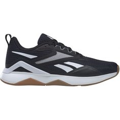 Кроссовки Reebok Nanoflex TR 2, размер 8,5 US, черный/белый/коричневый