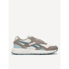 Кроссовки Reebok GL 1100, размер 5,5 US, бежевый/серый/голубой