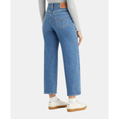 Джинсы Levis HIGH RISE WIDE LEG, размер 31/29, синий/голубой Levis®