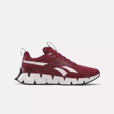 Кроссовки Reebok Zig Dynamica STR, размер 8 US, rich maroon / chalk / black
