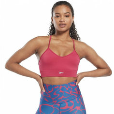 Топ спортивный Reebok, размер XS, розовый