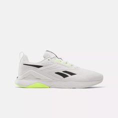 Кроссовки Reebok Nanoflex TR 2, размер 11,5 US, barely grey/black/digital/lime