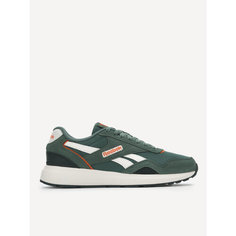 Кроссовки Reebok GL 1100, размер 11,5 US, зеленый/бежевый/оранжевый