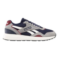 Кроссовки Reebok GL 1100, размер 11 US, синий/серый/бордовый