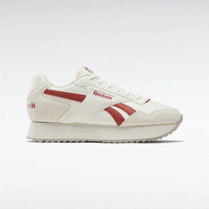 Кроссовки Reebok Glide Ripple Double, размер 8,5 US, бежевый/красный/бежевый