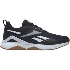 Кроссовки Reebok Nanoflex TR 2, размер 7,5 US, черный/белый/коричневый
