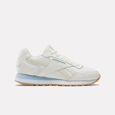 Кроссовки Reebok Glide, размер 8,5 US, бежевый/голубой