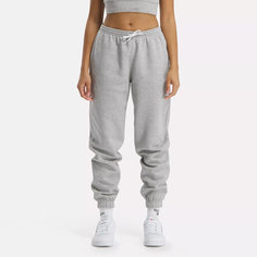 Брюки спортивные Reebok Identity Small Logo Fleece, размер XL INT, серый