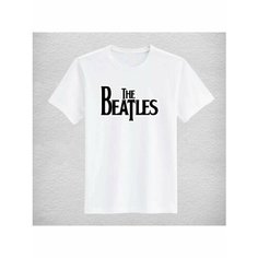 Футболка надпись the beatles, размер XL, белый Моя маikа