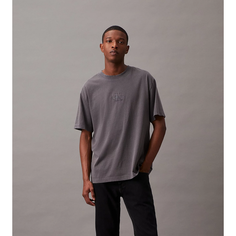 Футболка Calvin Klein Jeans, размер XXL, washed black