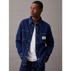 Рубашка Calvin Klein Jeans, размер M, denim dark