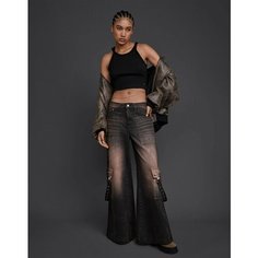 Джинсы Gloria Jeans Ready! Steady! Go!, размер 12-14л/158-164, черный/коричневый