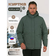 Ветровка , размер 48, зелeный Kingso Mens