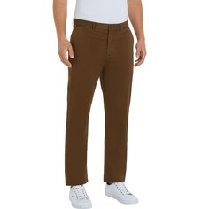 Брюки классические TOMMY HILFIGER Denton, размер 32/32, коричневый