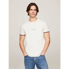 Футболка TOMMY HILFIGER TIPPED LOGO, размер XXXL, бежевый