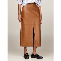 Юбка TOMMY HILFIGER, размер 38, Driftwood Brown