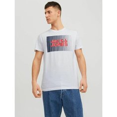 Футболка Jack & Jones, размер XL, white/white