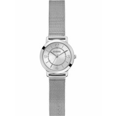 Наручные часы GUESS Dress, серебристый