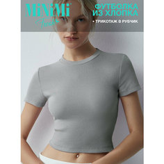 Футболка MiNiMi Mi 1421С Fresh, размер 50/XL, grigio
